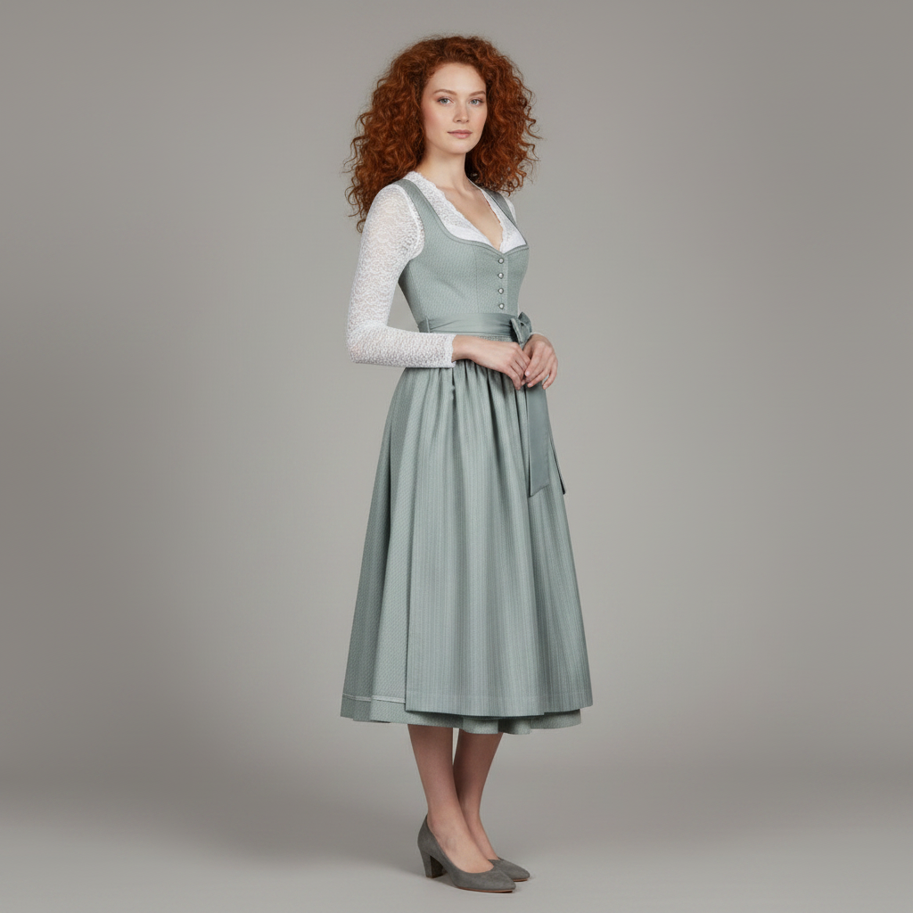 Elegant Dirndl Dress | Women's Dress for Oktoberfest