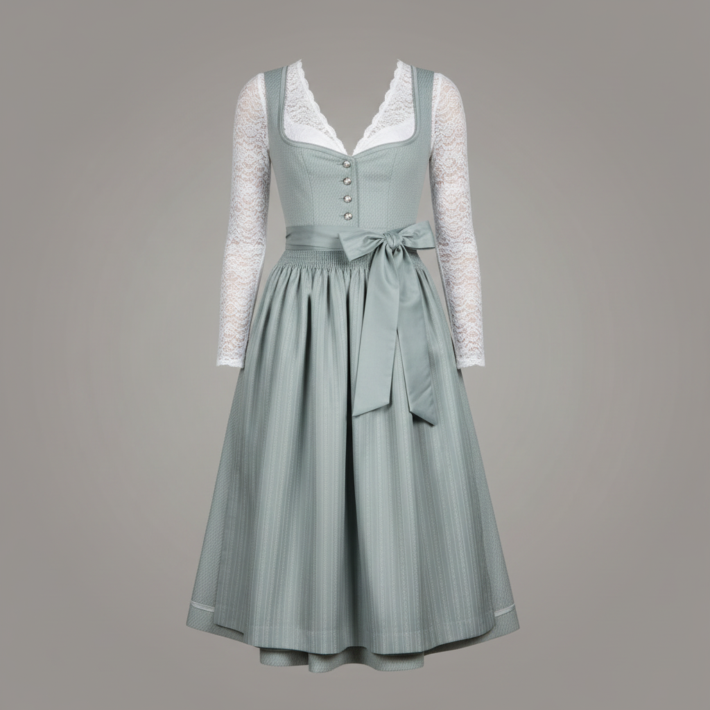 Elegant Dirndl Dress | Women's Dress for Oktoberfest