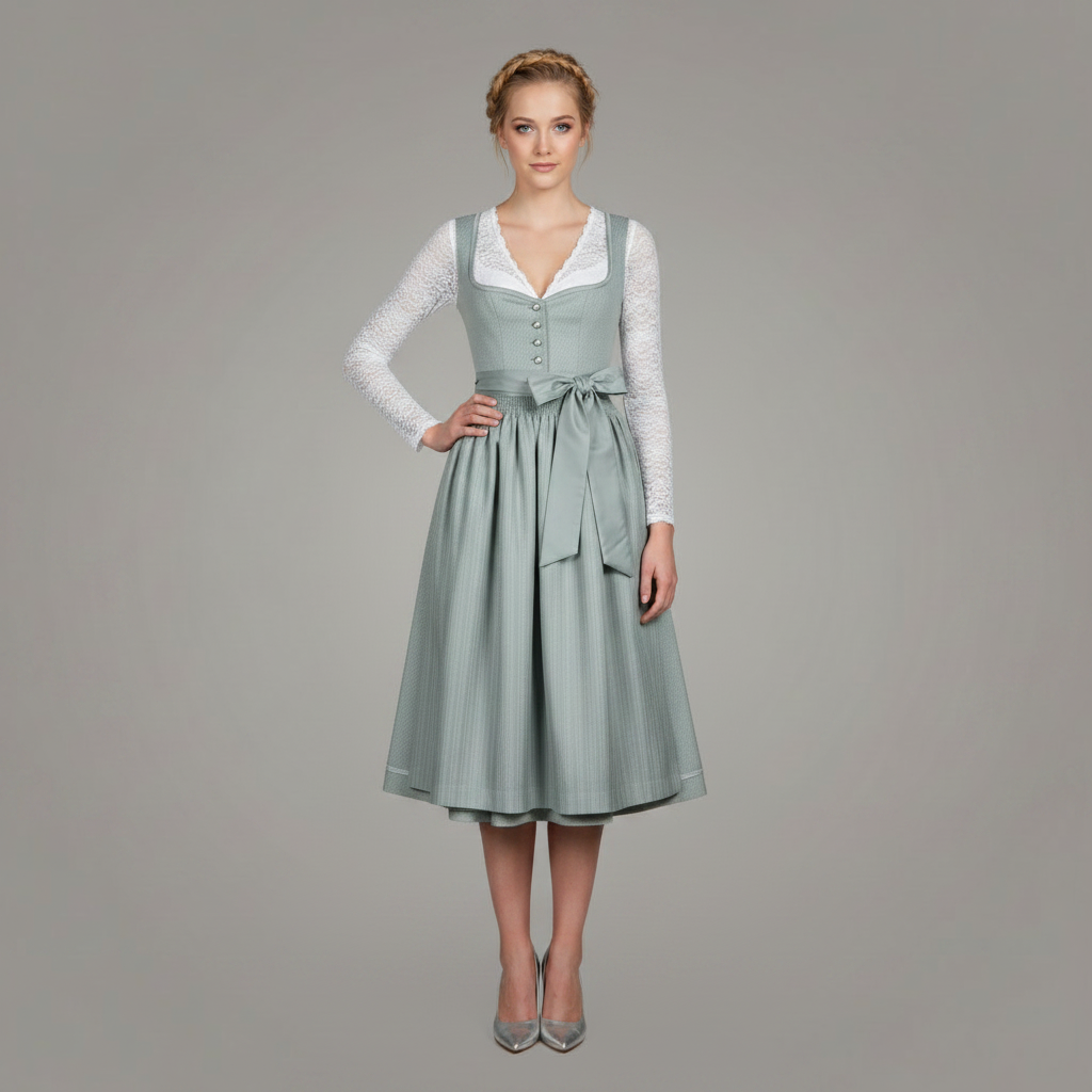 Elegant Dirndl Dress | Women's Dress for Oktoberfest