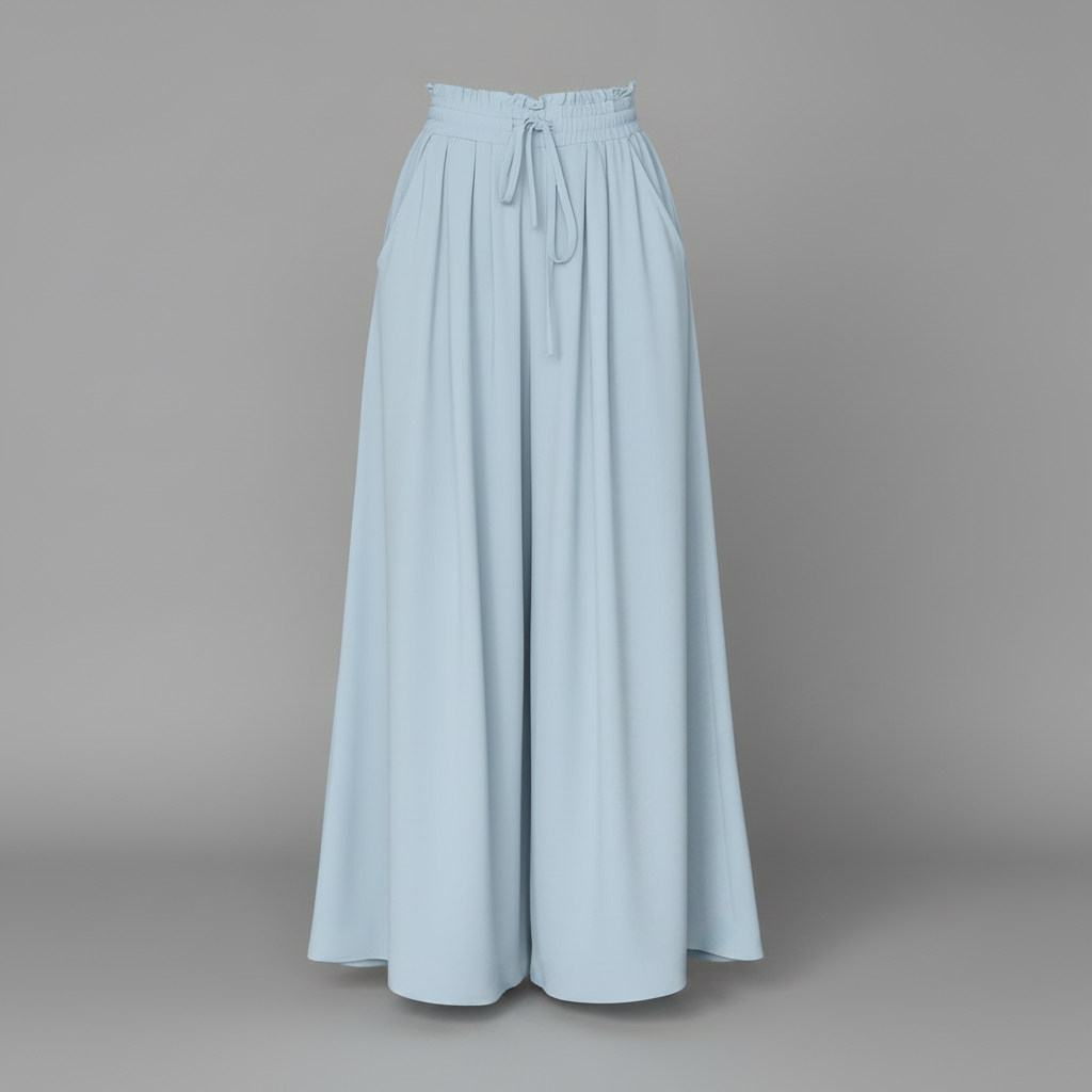 Linen Wide Leg Pants Women | Elegant Black Trousers