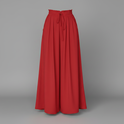 Linen Wide Leg Pants Women | Elegant Black Trousers