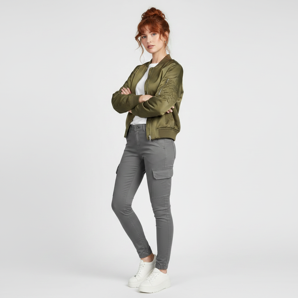 Modern Black Cargo Pants for Women | Stylish Urban Trousers