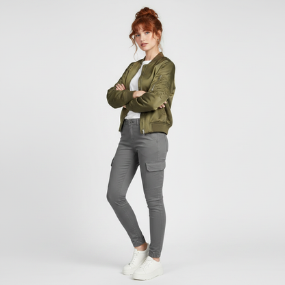 Modern Black Cargo Pants for Women | Stylish Urban Trousers