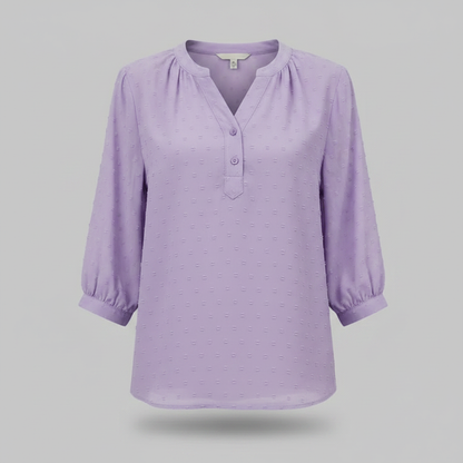 Silk Blouse for Women | Stylish Patchwork Summer Top