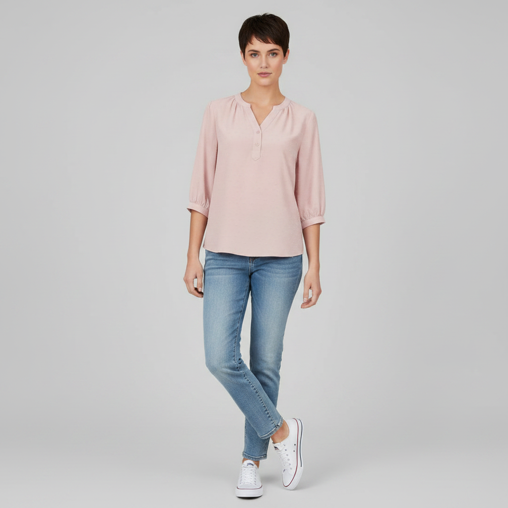 Silk Blouse for Women | Stylish Patchwork Summer Top