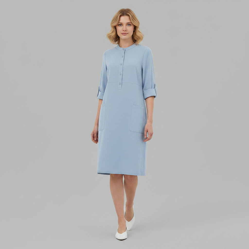 Tina | Women's Plus Size Maxi Dress in Soft Fabric