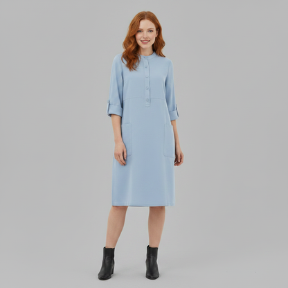 Tina | Women's Plus Size Maxi Dress in Soft Fabric