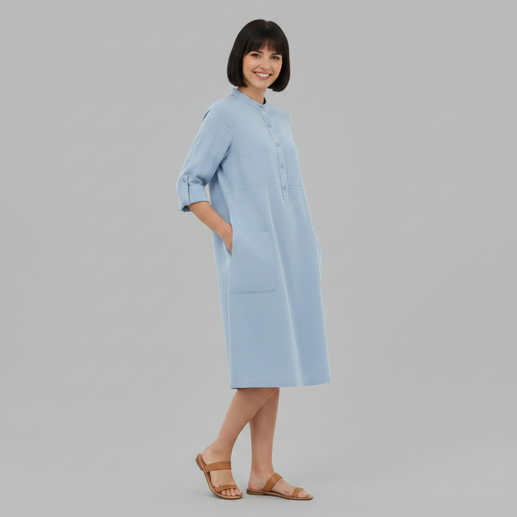 Tina | Women's Plus Size Maxi Dress in Soft Fabric