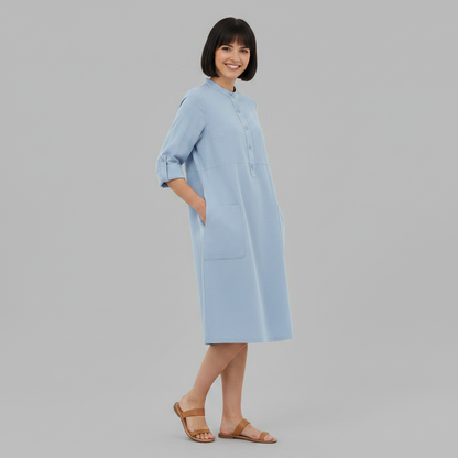 Tina | Women's Plus Size Maxi Dress in Soft Fabric